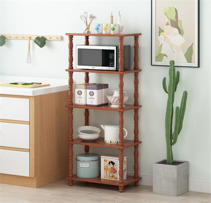MDF de Houten Microgolf Oven Rack Furniture Saving Space 5 van Keukenbakkers Rij