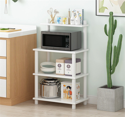3 de Houten Baker Kitchen Microwave Rack plank van rijvaneer