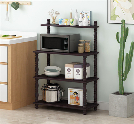 Rek van Oven Rack Kitchen Appliance Storage van de 4 rij het Multifunctionele Microgolf
