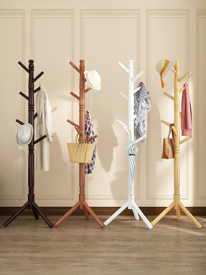 Stevige van het de Laagrek van de Driehoeksboom Houten de Hangertribune voor Entryway
