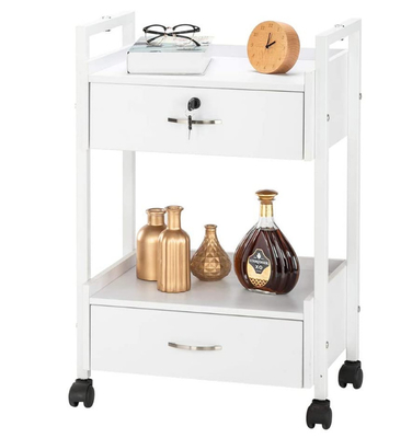 Eiland van de de Opslagkar van de Roydom het Eigentijdse Witte Keuken met Laden