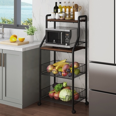 Houten van de de Karopslag van de 4 Rij Moderne Keuken van BSCI het Karretjekeuken op Wielen