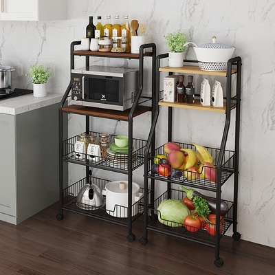 Houten van de de Karopslag van de 4 Rij Moderne Keuken van BSCI het Karretjekeuken op Wielen