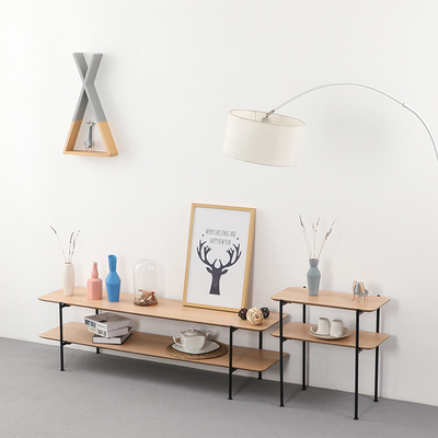 MDF van BSCI Industriële Houten 3 de Tribunemedia van Plankentv Console T Shpe