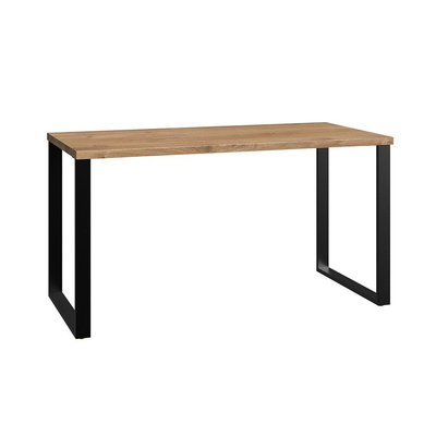 Eigentijdse Enige van het het Bureau Houten Bureau van de Bureaucomputer het Metaalbenen