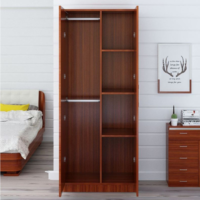 Garderobe van het Edelhoutarmoire van de Eco de Vriendschappelijke Moderne Garderobe voor Studentenflat