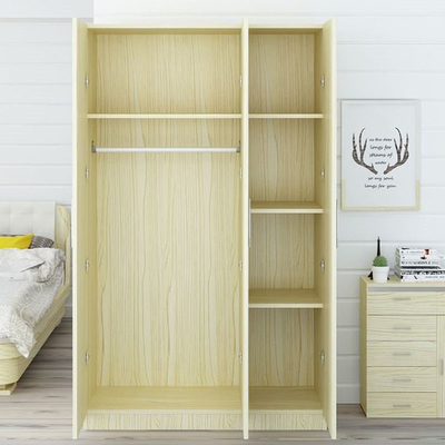 Garderobe van het Edelhoutarmoire van de Eco de Vriendschappelijke Moderne Garderobe voor Studentenflat