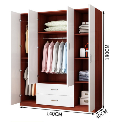 E1 Kast van het Kabinetskleren van de rang de Houten Moderne Garderobe met Lade