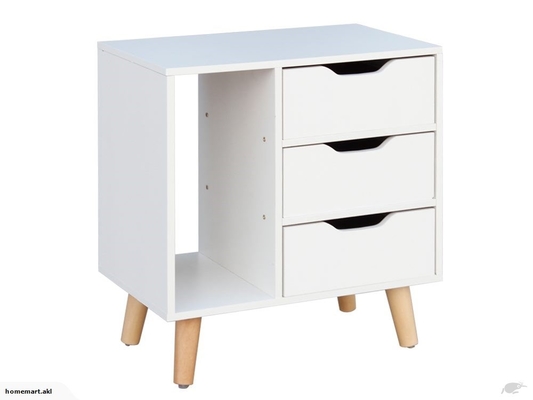 Slaapkamer MDF van 28 Duimnightstand het Houten Meubilair van het Bedkabinet