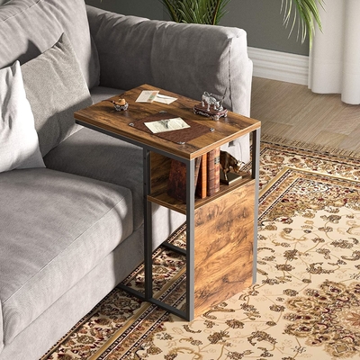 Houten C Zijnightstand Lijsten van het douane de Omkeerbare Staal voor Woonkamer