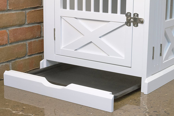 OEM MDF het Houten Krat Cat Bed Dog Kennel van het Huisdierenhuis
