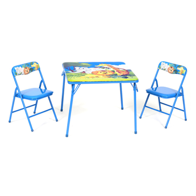 Metaal die Kleine de Kaartlijst van Kinderenjonge geitjes met Stoelen vouwen