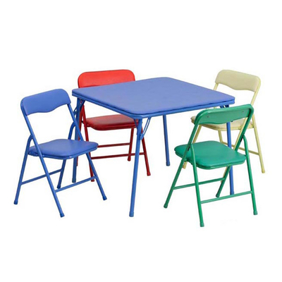 Metaal die Kleine de Kaartlijst van Kinderenjonge geitjes met Stoelen vouwen