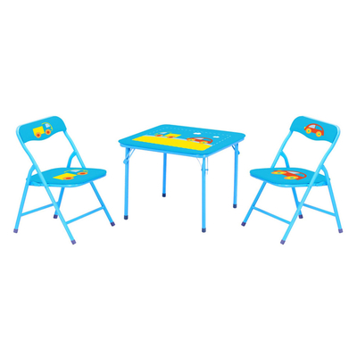 Metaal die Kleine de Kaartlijst van Kinderenjonge geitjes met Stoelen vouwen