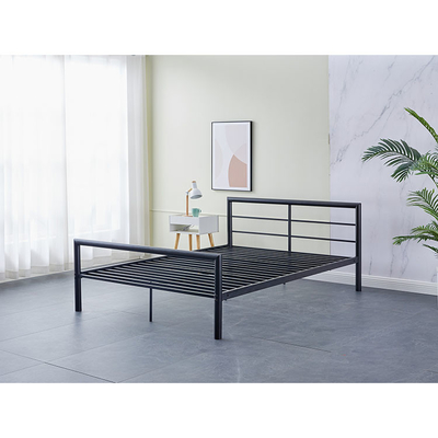 Aangepaste de Stapelbeddenbedden van het Zolderijzer Koningin Size Metal Bed Furniture